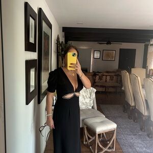 Mac Duggal Elegant Black Evening Gown